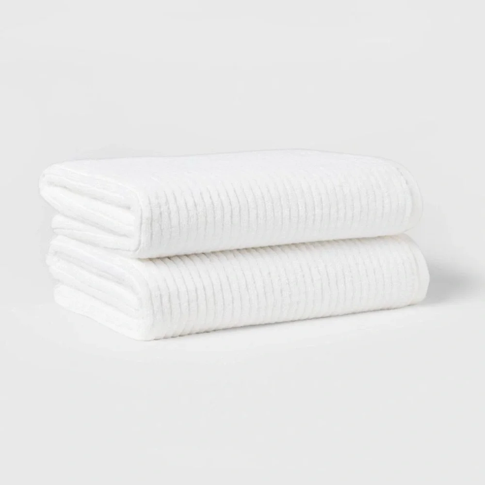 Threshold Quick Dry Bath Towels 2 Piece